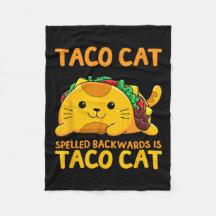 Cobertor De Velo Tacocat Espelhado Para Trás Camisa Taco Cinco De