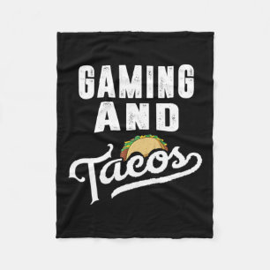 Cobertor De Velo Tacos Retro Jogo Jogador de Vídeo Taco Fan