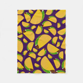 Cobertor De Velo Tacos roxo