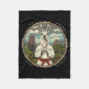 Cobertor De Velo Taekwondo Alpaca Floresta Kickboxing Judo Mma Alpa
