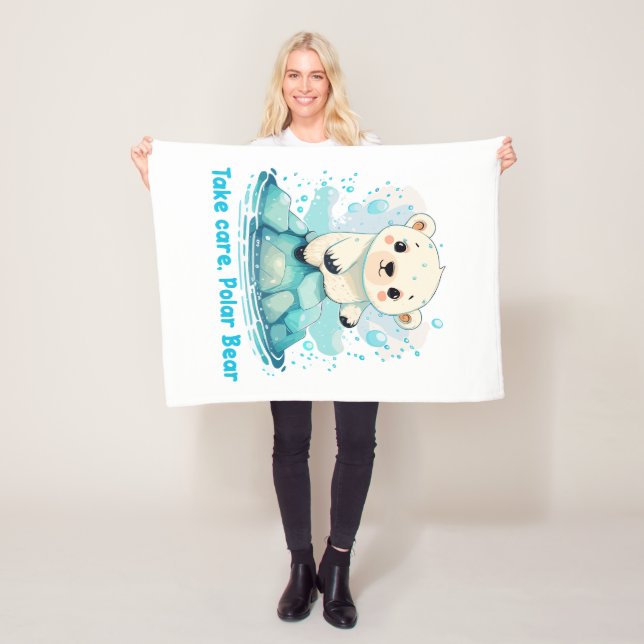 Cobertor De Velo Take care, Polar Bear (In Situ)