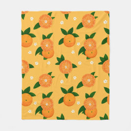Cobertor De Velo Tangerinas de Verão