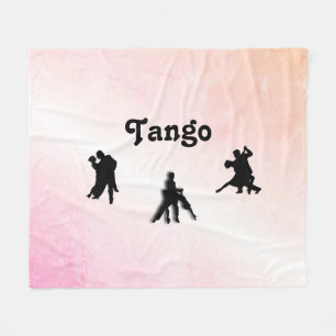 Cobertor De Velo Tango Dancers