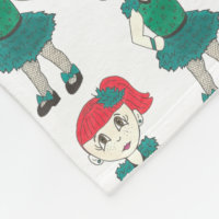 Tap Dance Professora Redhead Rapariga Dançando
