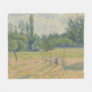 Cobertor De Velo "Tarde Adiantada em nosso Prado" - Camille Pissarr