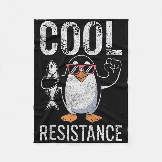 Cobertor De Velo Tarifas de Pinguins de Resistência Legal e Sutil P (Frente)