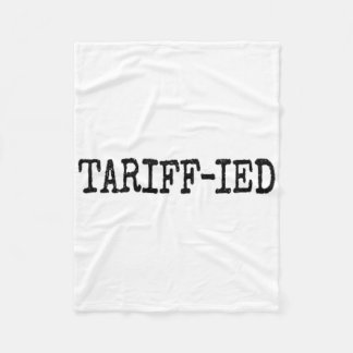 Cobertor De Velo Tarrif-ado Trump Anti Tarifa Aterrorizado 2 
