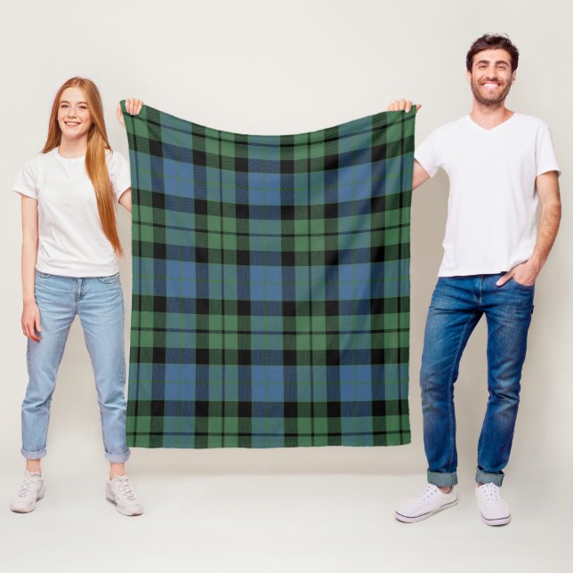 Cobertor De Velo Tartan Antigo MacKay (In Situ)