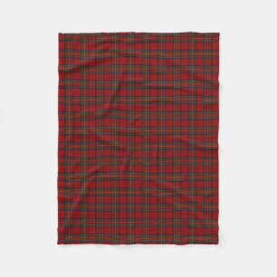 Cobertor De Velo Tartan clássico vermelho real de Stewart do clã