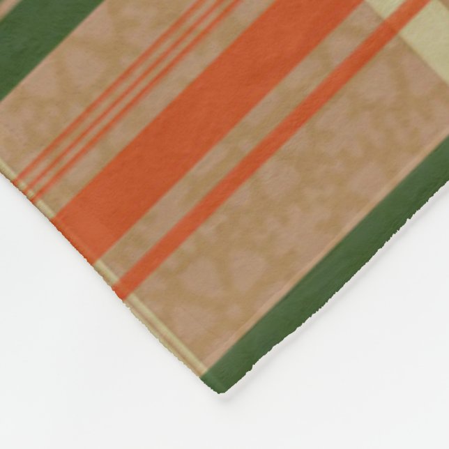 Cobertor De Velo Tartan da engrenagem - verde/Brown (Quina)