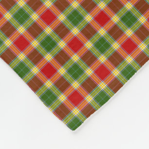 Cobertor De Velo Tartan de Gibson do clã