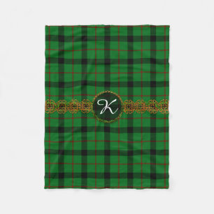 Cobertor De Velo Tartan de Kincaid do monograma