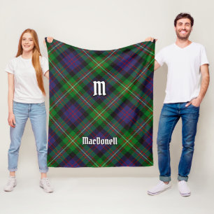 Cobertor De Velo Tartan do Clã MacDonell de Glengarry