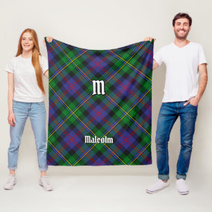 Cobertor De Velo Tartan do Clã Malcolm