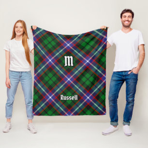 Cobertor De Velo Tartan do Clã Russell