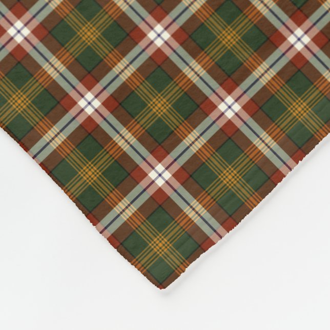 Cobertor De Velo Tartan dos Territórios do Noroeste Canadá (Quina)