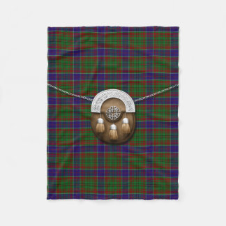 Cobertor De Velo Tartan e Sporran de Adams