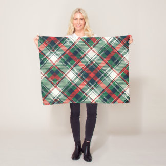 Cobertor De Velo Tartan Plaid Blanket