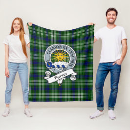 Cobertor De Velo Tartan Plaid Insígnia do Clã Purves