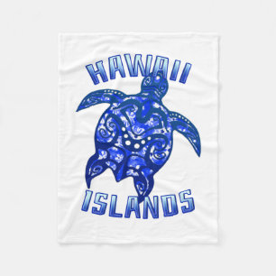 Cobertor De Velo Tartaruga Tribal de Vacinação Hawaii