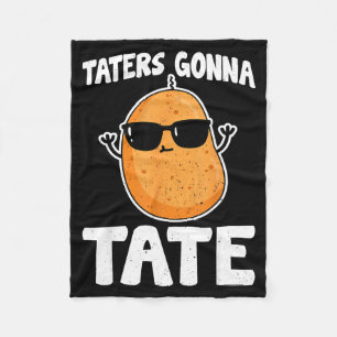 Cobertor De Velo Taters Vão Tate - Batata Engraçada Amante de Tater