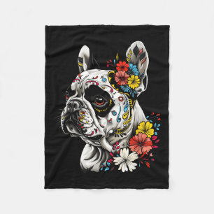 Cobertor De Velo Tattoo Art French Buldog French Buldogue French Pe