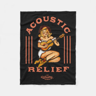 Cobertor De Velo Tatuagem de Música Tropical de Guitarra Cura de Al