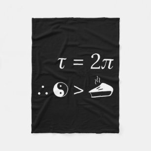 Cobertor De Velo Tau É Maior Que Pi - Nerdy Tau Day Math