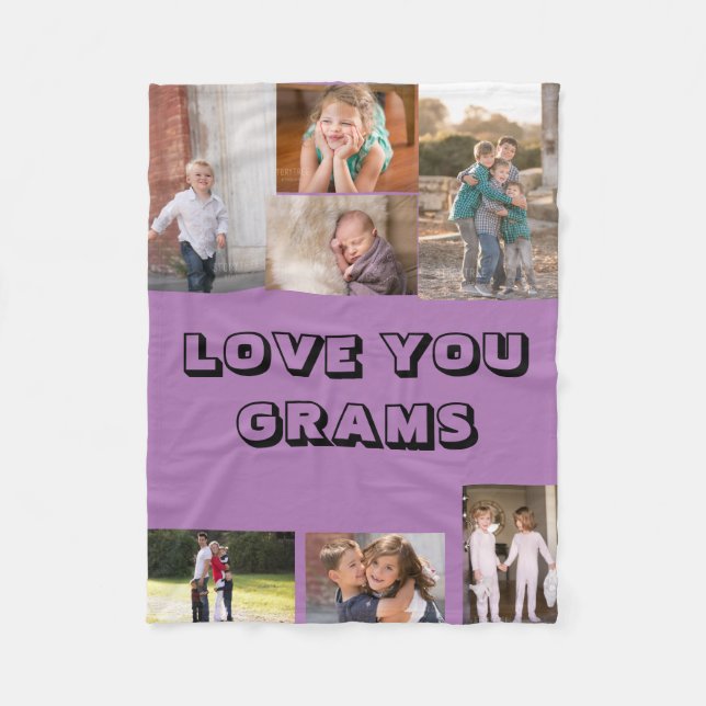 Cobertor De Velo Te Amo, Grams (Frente)