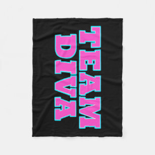 Cobertor De Velo Team Diva Fleece Blankets