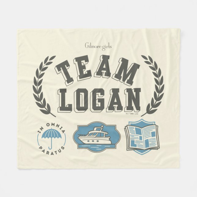 Cobertor De Velo Team Logan Gilmore Girls Design (Frente (Horizontal))
