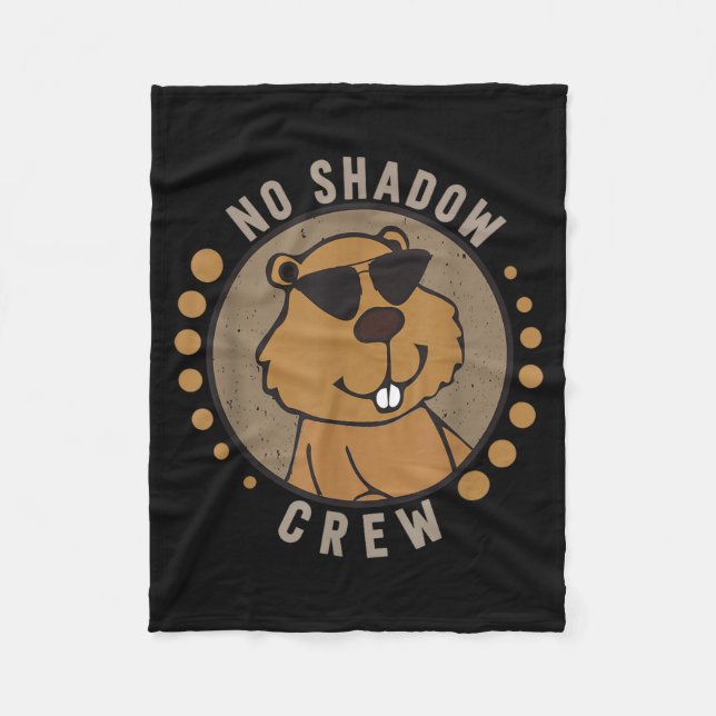 Cobertor De Velo Team No Shadow Crew Groundhog Day  (Frente)