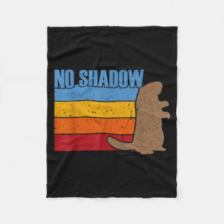 Cobertor De Velo Team No Shadow Groundhog - Vintage Retro Groundhog