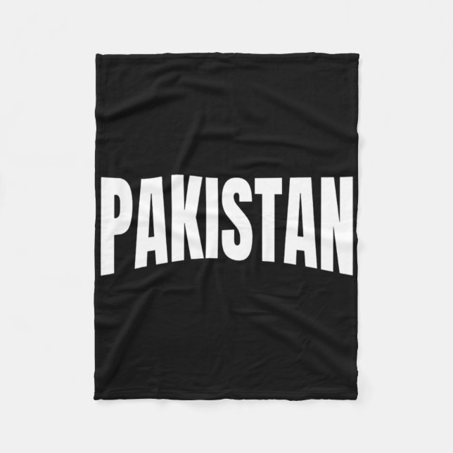 Cobertor De Velo Team Pakistan World Cricket Cup Fan Shirt Jersey  (Frente)