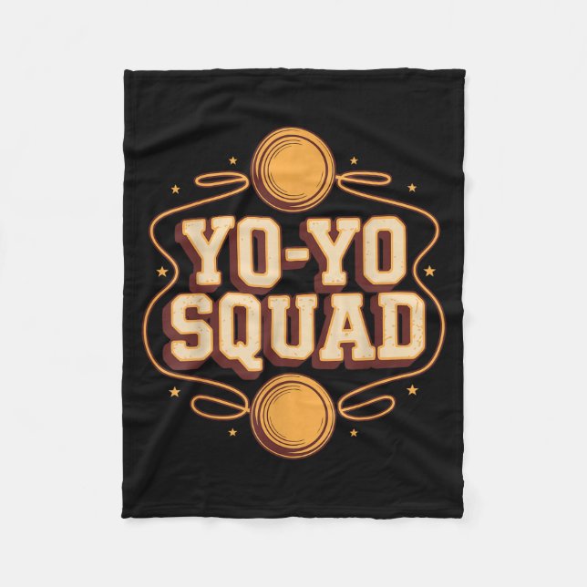 Cobertor De Velo Team Yoyo Player Squad Yo-yo  (Frente)