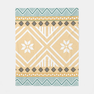 Cobertor De Velo Tecido Nativo Pastel Padrão Invisível, Tailandês N