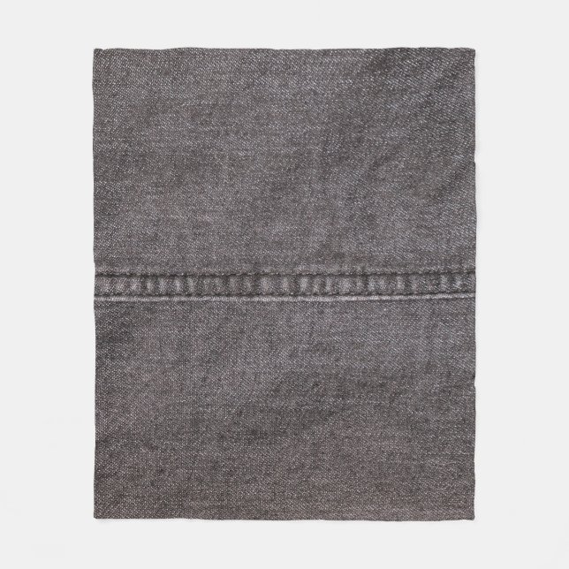 Cobertor De Velo Tecido preto de denim. Moda, texturas e grupos de  (Frente)