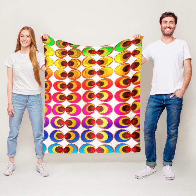 Cobertor De Velo Tecido psicodélico (In Situ)