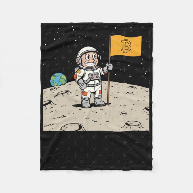 Cobertor De Velo Tecnologia Bitmoney Digital Currency E Blocchain (Frente)