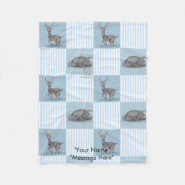 Cobertor De Velo Tema de Natal Bebê