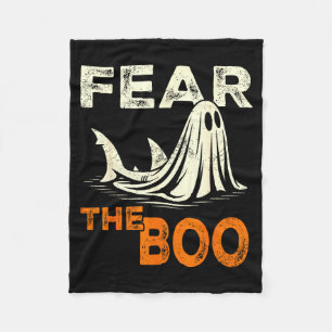 Cobertor De Velo Tema o boo – fantasma de tubarão infantil fantasia