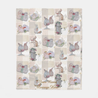 Cobertor De Velo Tema Pipa e Marlow