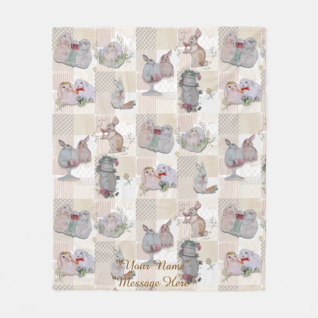 Cobertor De Velo Tema Pipa e Marlow (Frente)