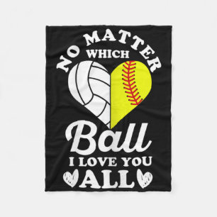 Cobertor De Velo Temporada de Volei Feminino Design Para Uma Mãe de
