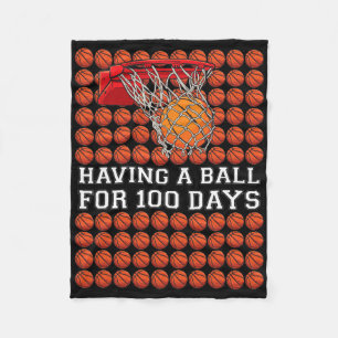 Cobertor De Velo Tendo Um Byll 100 Dias De Bysketbyll Kids Boy Smar