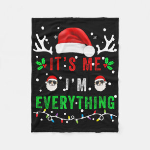 Cobertor De Velo Tenho tudo que quero no Natal, sou eu