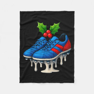 Cobertor De Velo Tenis de Futebol de Natal Sorvete Drip Xmas