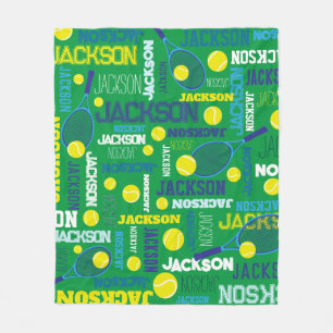 Cobertor De Velo Tênis esportivo verde azul-amarelo