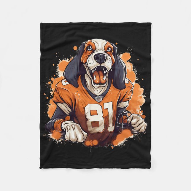 Cobertor De Velo Tennessee Dog Sport Amava Tennessee Tri Stars (Frente)