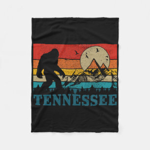 Cobertor De Velo Tennessee Pé Grande Montanhas Vintage Nashville Hi